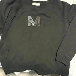 3/25 promo! Micheal Kors black gem sweatshirt size small
